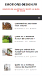Mobile Screenshot of emotions-design.fr