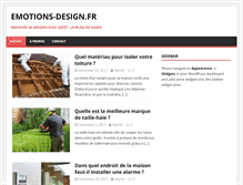 Tablet Screenshot of emotions-design.fr